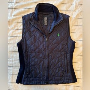 Ralph Lauren Ladies Golf Navy Vest - size Small